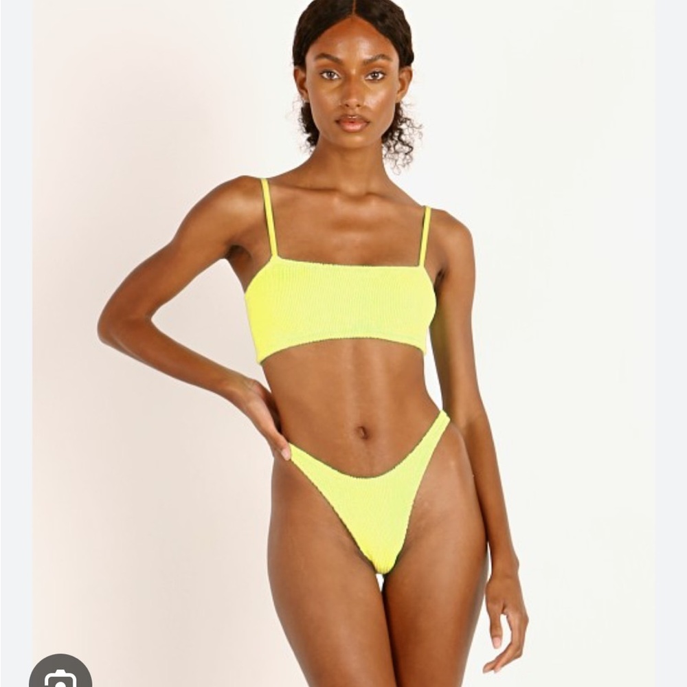 Hunza G Gigi yellow bikini